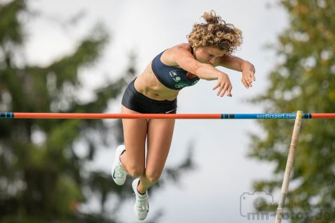 Marion Lotout (FRA); 21. Int. Stabhochsprungmeeting am 08.09.2019 im Jahnstadion, Beckum (Nordrhein-Westfalen), Foto: Michael Niederpruem
