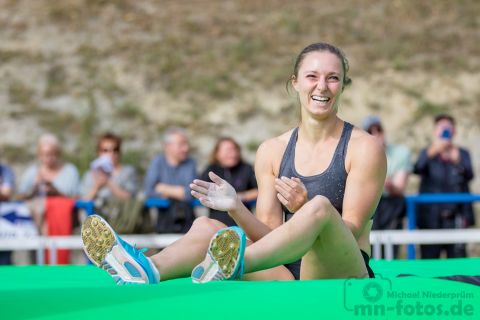 Fanny Smets (BEL); 21. Int. Stabhochsprungmeeting am 08.09.2019 im Jahnstadion, Beckum (Nordrhein-Westfalen), Foto: Michael Niederpruem