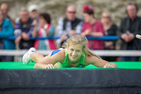 Tina Sutej (SLO); 21. Int. Stabhochsprungmeeting am 08.09.2019 im Jahnstadion, Beckum (Nordrhein-Westfalen), Foto: Michael Niederpruem