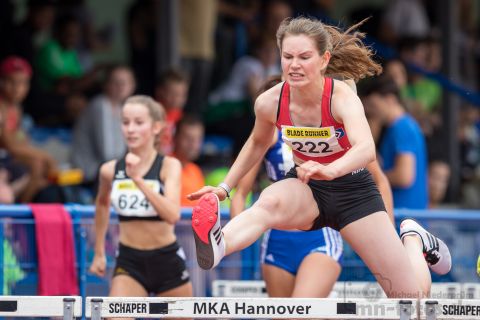 Nike Praetzel (Nr. 222, Hamburger SV); Norddeutsche Meisterschaften am 21.07.2019 im Erika-Fisch-Stadion, Hannover (Niedersachsen)