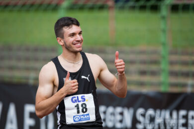 Felix Fruehn (MTG Mannheim); 80. Deutsche Leichtathletik-Meisterschaften U23 am 01.07.2023 im Jahnstadion, Goettingen (Niedersachsen), Foto: Michael Niederpruem
